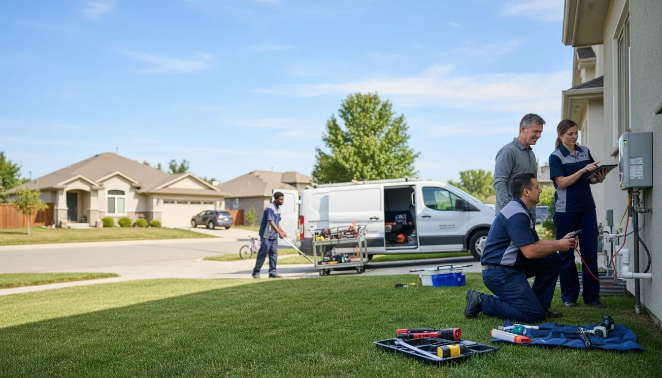 Tankless water heater service in Palm Desert, CA